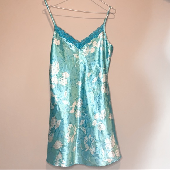 VINTAGE satin slip dress - Picture 1 of 10